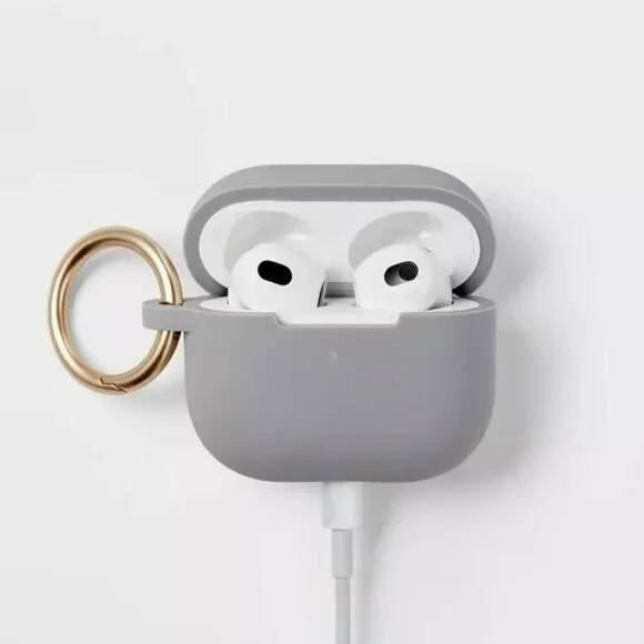 Apple AirPods 3rd Generation Silicone Case with Clip | Heyday | Wild Dove - Picture 9 of 9